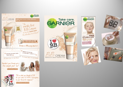 Garnier BB Cream Interactive Tab