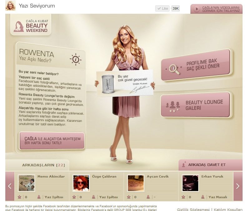 Rowenta Digital Media Campaign